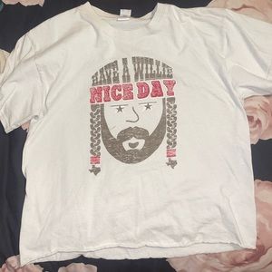 Have a Willie Nice Day cropped t-shirt
